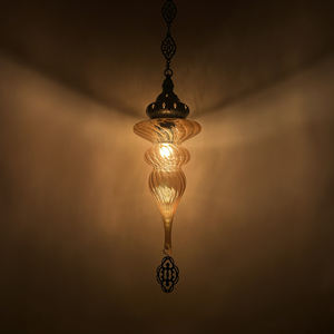 โคมไฟระย้าแก้วโมรอคโคสีอ่อนจากดูไบสำหรับโรงแรมร้านอาหารร้านอาหารร้านอาหารโรงแรมและห้องนอนกลางคืน - Product Image 2