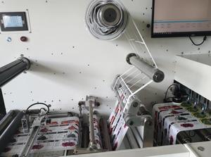 Vorey vd3350ii hai trạm 12 đầu cắt tốc độ cao 23 mét/phút kỹ thuật số nhãn dán nhãn chết máy cắt - Product Image 5