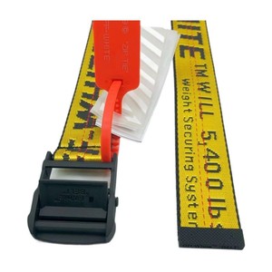 कस्टम बेल्ट पुरुषों कमर कपड़े बुना बेल्ट मिश्र धातु बकल बेल्ट - Product Image 4