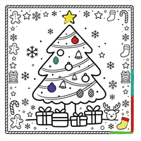 Couverture de Noël à colorier DIY double couche 2026 avec doublure en polaire Sherpa de qualité supérieure et 24 marqueurs lavables