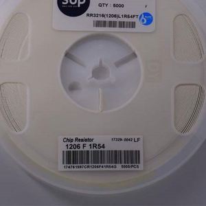 Bulk Discount RR3216 1206L1R54FT 1206 3216 Resistors Chip Resistors SMD Resistors 1.54ohm 1% 1/4W Thick Film Resistor - Product Image 1