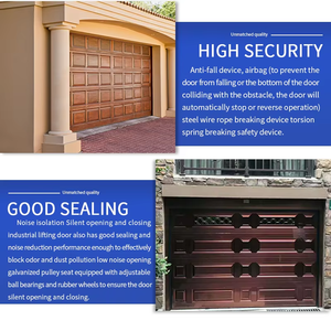 Vente directe d'usine <span class=keywords><strong>de</strong></span> portes <span class=keywords><strong>de</strong></span> <span class=keywords><strong>garage</strong></span> coupe-vent adaptées aux hôtels, aux maisons et aux résidences, portes pliantes - Product Image 3