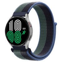 Bracelet en nylon avec fermeture auto-agrippante pour le sport et le quotidien, vente en gros, compatible avec Samsung Galaxy Watch 5 6 7