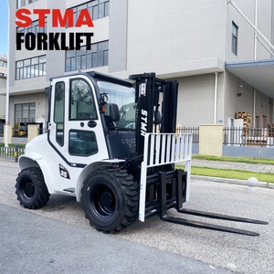 Stma 2.5 tấn 3.5 tấn 3 tấn 8000 LB Bốn bánh xe nâng ngã ba nâng tất cả các địa hình xe nâng để bán - Product Image 4