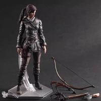 Figura de acción articulada de PVC de Tomb Raider: Rise of the Tomb Raiders, modelo de juguete para decoración de películas