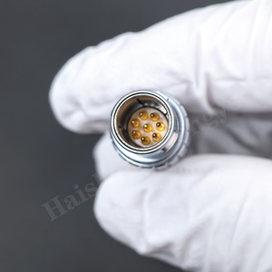 Fgg.1b. 308. clad52z <span class=keywords><strong>8</strong></span> pin nam đẩy kéo nối IP50 giao phối với phg.1b. 308 và egg.1b. 308.cll nữ ổ cắm - Product Image 3