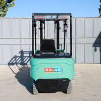 Hydraulischer Elektrischer Mini-Gabelstapler Carretilla Elevadora Elektrikli Lager-Gabelstapler mit Sitz 4 Räder CE Lithium-Batterie