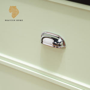 <span class=keywords><strong>Commode</strong></span> en bois vert clair moderne avec poignées chromées, <span class=keywords><strong>commode</strong></span> à 6 tiroirs, armoire de rangement moderne pour chambre à coucher - Product Image 4