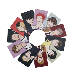 Cartes <span class=keywords><strong>photo</strong></span> K-<span class=keywords><strong>Pop</strong></span> personnalisées avec effet holographique brillant, personnage de dessin animé, pour les fans de la collection Idor - Product Image 4
