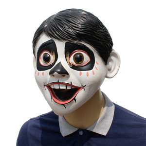 Máscara de Látex Realista y Divertida de Miguel de la Película Anime <span class=keywords><strong>CoCo</strong></span>, Disfraz de Cabeza Completa, Casco para Baile de Disfraces, Accesorios para Halloween y Navidad - Product Image 1