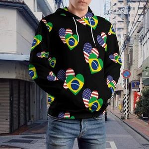 Pullover <span class=keywords><strong>con</strong></span> cappuccio personalizzato bandiera del <span class=keywords><strong>cuore</strong></span> americano brasiliano <span class=keywords><strong>con</strong></span> cappuccio all'ingrosso Fitspi Casual <span class=keywords><strong>felpa</strong></span> <span class=keywords><strong>con</strong></span> cappuccio per gli uomini delle donne <span class=keywords><strong>con</strong></span> - Product Image 6