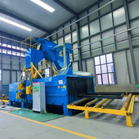 Máquina de Granallado de Rodillos de Paso Continuo con Funcionamiento Totalmente Automático y Capacidad de Pulido