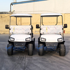 Carro de carga de 2 o 4 asientos o carrito de golf utilitario a gasolina con caja de remolque trasera, carro de golf eléctrico para caza, Club Car - Product Image 4