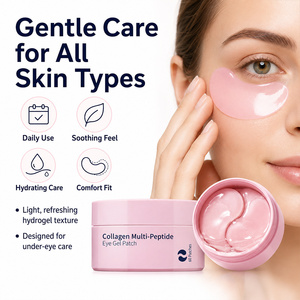 Masque Hydrogel OEM/ODM au <span class=keywords><strong>Bio</strong></span> Collagène et Acide Hyaluronique – Patch Gel Lifting <span class=keywords><strong>Anti</strong></span>-Âge Hydratant et Raffermissant pour le Traitement des Yeux - Product Image 2