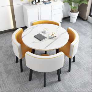 Hiện đại sang trọng ý Bàn cà phê đặt TV đứng Set với sinered đá vòng sang trọng ý Bàn cà phê TV đứng phòng tắm Bạch Dương - Product Image 2