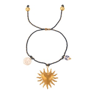 LS-D1097 Bracciale Trendy con Ciondolo a Conchiglia e Lumaca Marina, Placcato Oro, Non Ossidabile, con Perle e <span class=keywords><strong>Gioielli</strong></span> delle Muse - Product Image 5
