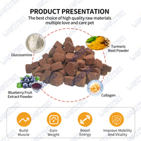 OEM/ODM Permen Kunyah Lembut Penambah Massa Otot Anjing & Kucing 100% Alami Multivitamin Protein Tinggi dengan Omega-3 & Enzim Pencernaan