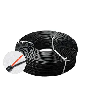 Triumph-Kabelherstellung RVV 2 * 6,0 MM Mehrkern-Stromkabel Draht flexibles PVC-Kabel mit kostenlosem Muster