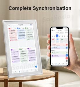 Calendário <span class=keywords><strong>Digital</strong></span> de 10,1 Polegadas - Calendário Eletrônico com Tela Sensível ao Toque Full HD IPS, Planejador Familiar, Quadro de Tarefas para Agendas Familiares - Product Image 6