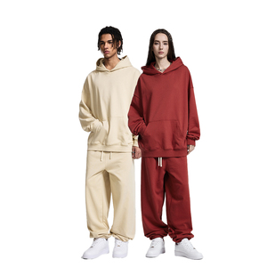 Fabricante de Ropa al por Mayor, Sudaderas con Capucha Personalizadas de Felpa Francesa de 400 g/m², Sudaderas con Capucha para Hombre y Mujer, Sudaderas Extra Grandes con Logotipo Personalizado - Product Image 2