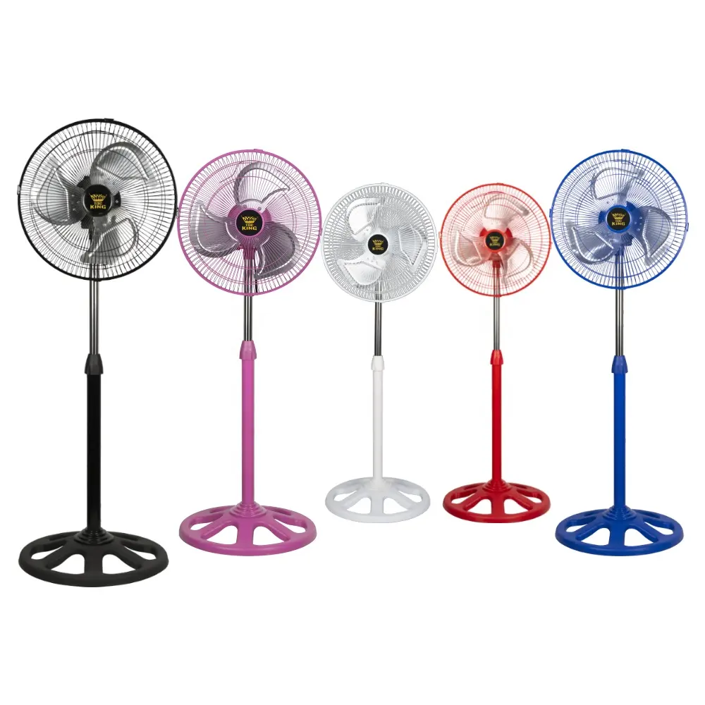 10 inç ventilahome ev aletleri 55W yüksek hızlı standı Fan elektrik yüksekliği ayarlanabilir kaide 10 inç standı Fan