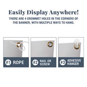 2025 Congrats Grad Party Wall Decor Backdrop <strong>Graduation</strong> Banner Indoor Outdoor <strong>Graduation</strong> Favors Waterproof PVC <strong>Vinyl</strong> - Product Image 3