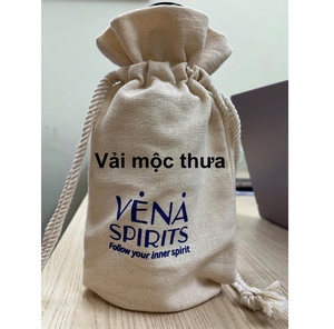 OEM Custom Design Service Premium Cotton Canvas <b>Drawstring</b> Backpack Bag Eco Friendly Reusable Sack for Travel Gym Shopping - Product Image 6