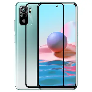 9D 21D最优惠的价格防刮擦钢化玻璃屏幕保护适用于小米Redmi Note 10 Pro