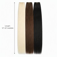 Extensions de cheveux Halo en cheveux humains Remy, invisibles, réglables, sans dommage, à pose rapide, pour événements de mariage et fêtes, pour un look glamour.