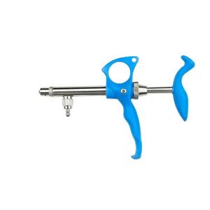 Jeringa Veterinaria Automática Ajustable de Recarga Automática, Reutilizable, de Plástico, para Vacunación de Animales de Granja - Product Image 1