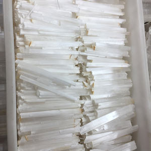 Prix d'usine Cristal de guérison Sélénite naturelle en bâton pour souvenir de mariage - Product Image 1