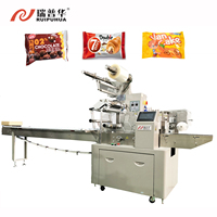 Máquina Automática Horizontal de Alta Calidad para Llenado y Empaquetado Tipo Almohada para Productos de Panadería con Alta Rigidez