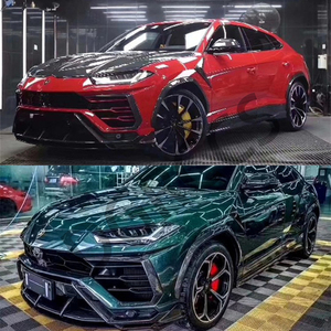 Jupes latérales en fibre de carbone de haute qualité pour SUV Urus, ensemble de 8 pièces, 2018-2021 - Product Image 4
