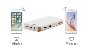 150-Lumen Full HD Smart Android <strong>Projector</strong> 4K Video Support LED DLP BT5.0 Wireless WIFI for Home Outdoor Theatre Use - Product Image 5