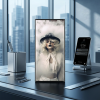 Prix Usine S25 Ultra Smartphone Android 13.0 Deca Core 7,3 Pouces 16 Go+1 To Débloqué Double SIM 4G 5G Écran LCD HD 90Hz 108MP