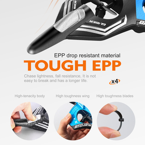 Máy bay điều khiển từ xa AiJH One-Click Return, chất liệu EPP không thể phá vỡ, dành cho người mới bắt đầu, máy bay xốp không dây kèm pin - Product Image 4