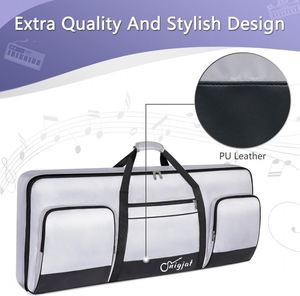 Free sample Key Keyboard Case Carrying <b>Piano</b> <b>Cover</b>, Keyboard Gig Bag with 2-Pocket Keyboard Bag,600D Durable Oxford Inside - Product Image 2