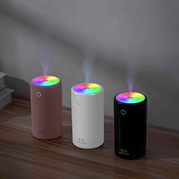 Diffuseurs d'huile d'arôme de parfum de haute qualité aromathérapie arc-en-ciel diffuseur d'arôme humidificateur d'air avec télécommande