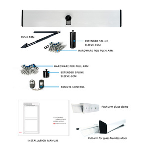 Thông Minh 100kg Swing tự động mở cửa điện dân cư cửa gần hơn/nhà điều hành dễ dàng sử dụng khu dân cư Swing cửa giải pháp - Product Image 5