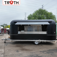 Truth Kommerzieller Mobiler Food Truck Voll Ausgestatteter Eiswagen Pizza-Imbisswagen für Partys und Hochzeiten
