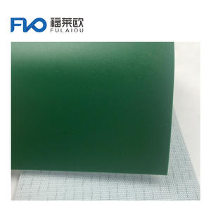 Yüksek esneklik standart yeşil 2 kat 2.0mm pvc konveyör bant - Product Image 4