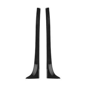 Alerones Laterales para Parachoques Trasero de Volkswagen Golf 7 R-Line, Textura de Carbono Negro Brillante, Alerón en Forma de Ala de ABS, Modificación de Automóvil - Product Image 4