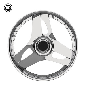 Jantes forgées classiques à 3 branches 22x12 |   18-24 pouces |   5x112 5x114.3 5x120 5x130 |   pour Porsche 911, <span class=keywords><strong>Tesla</strong></span> Model S, Lexus RC - Product Image 1