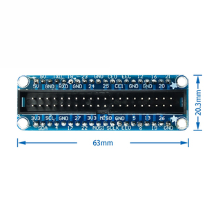 Compatible <strong>Raspberry</strong> <strong>PI</strong> GPIO Adapter Board 40 pins for <strong>breadboard</strong> expansion boards - Product Image 2