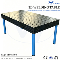 Nouvelle table de soudage 3D nitridée certifiée CE D16/D28 Haute précision Résistante à la corrosion Personnalisable |   Directement de l'usine