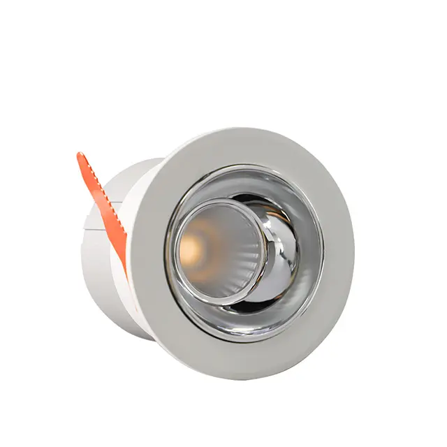 7W gömme ticari Downlight geniş giriş gerilimi LED 1304 çip Spot ışık