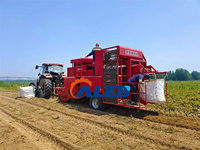 Machine à récolter automatique de manioc, d'arachides, d'ail, d'oignons / Machine à récolter les pommes de terre / Machine à récolter le manioc