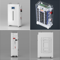 Système de stockage d'énergie solaire domestique 48V/51.2V 5-17KWh 100-300Ah Split CAN avec BMS intégré