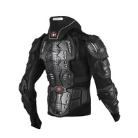 Ensemble de 3 protections intégrales pour moto, veste de protection pour motocycliste tout-terrain