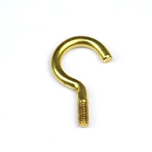 High Quality Factory Custom High Precision 304 Stainless Steel Aluminum Colored Anodized Screw Hook